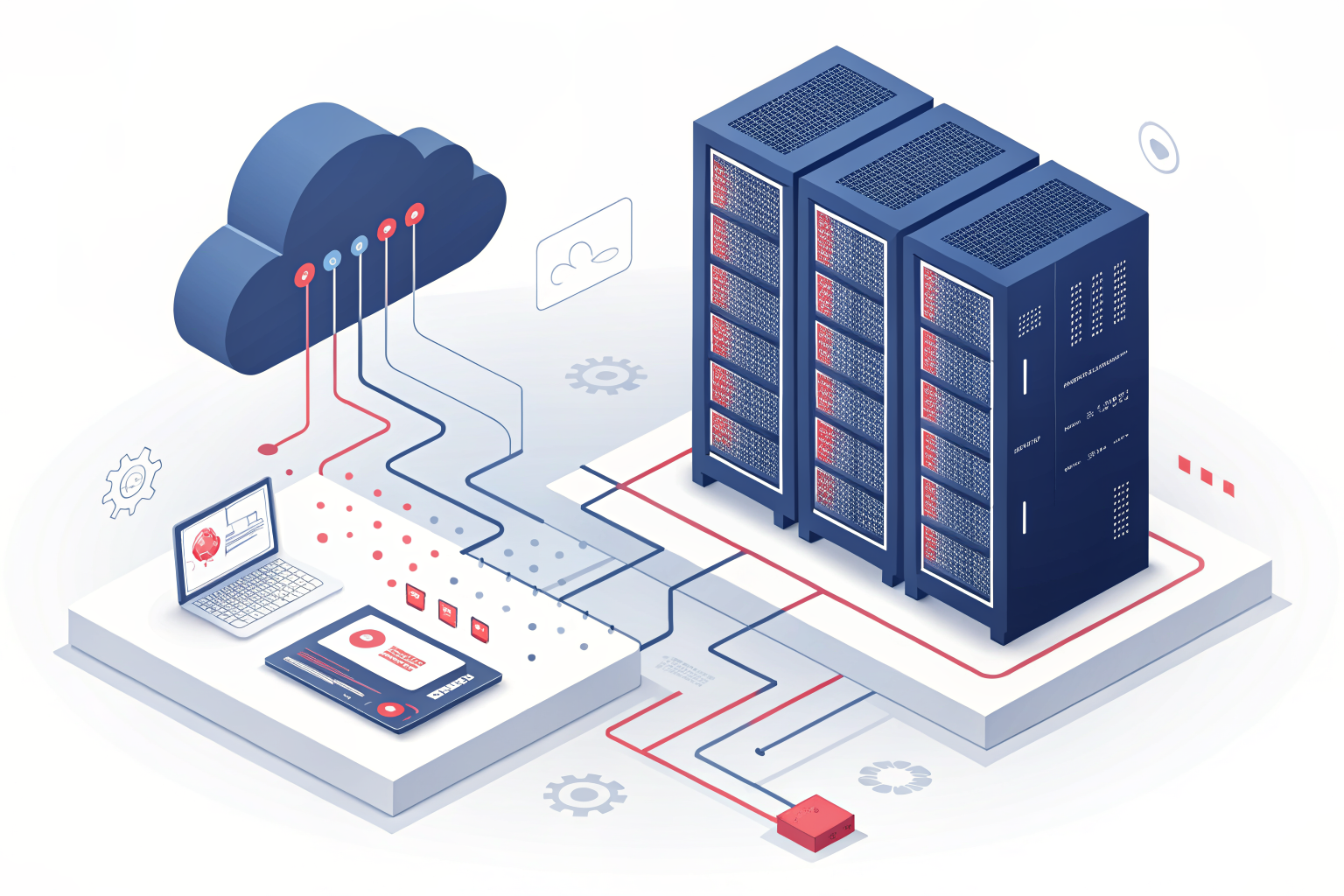Infrastructure hybride : on-premise connecté au cloud